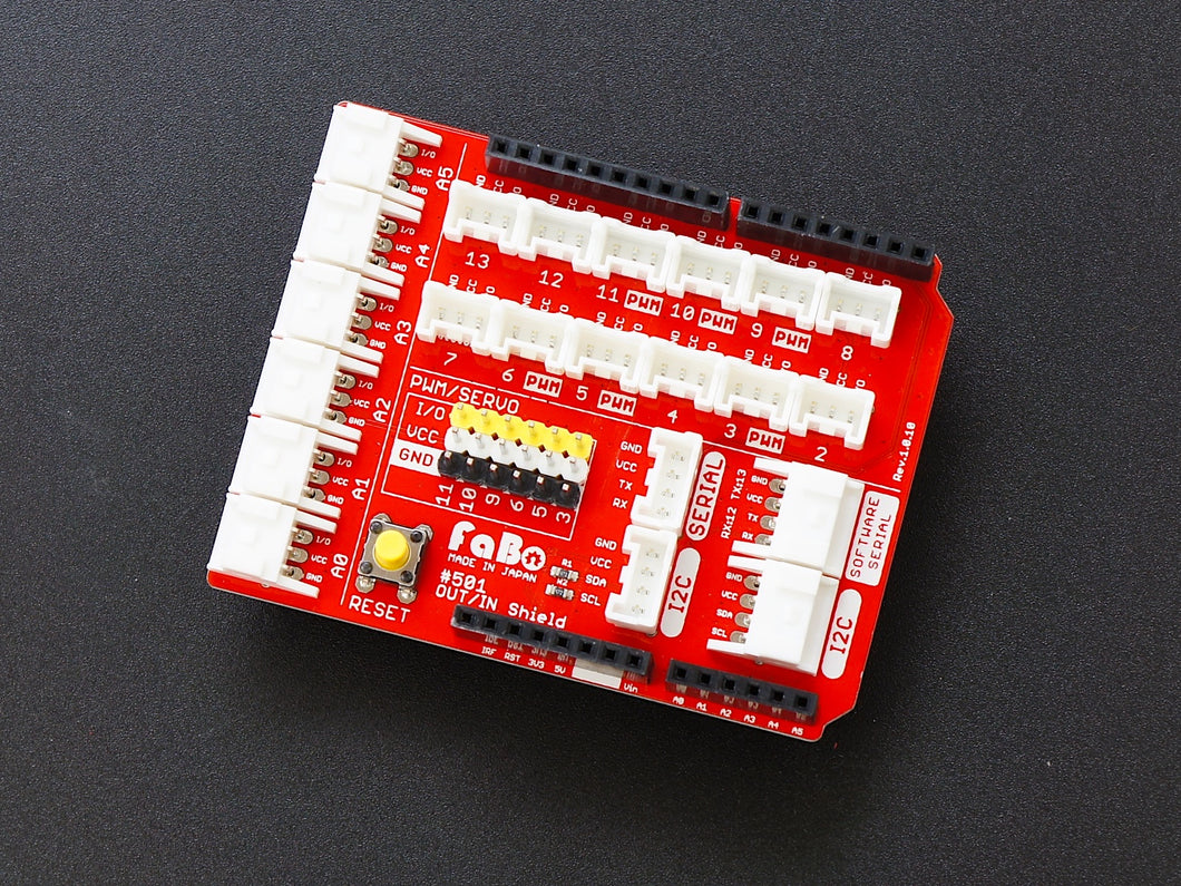 FaBo #501 OUT/IN Shield for Arduino